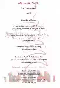 Menu de Noël - restaurant gastronomique orvault